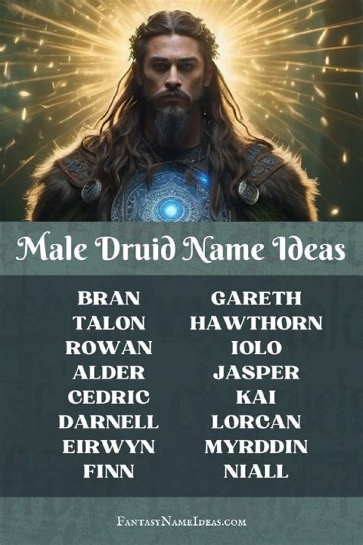 1000+ Druid Names Which is Awesome, Clever and Funny Gone App