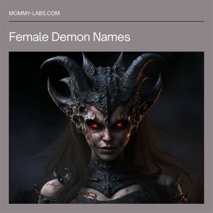 16 Alltime Favorite Female Demon Names You Need To Know ShrewdMommy
