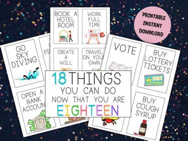 18 Things You Can Do When You Turn 18