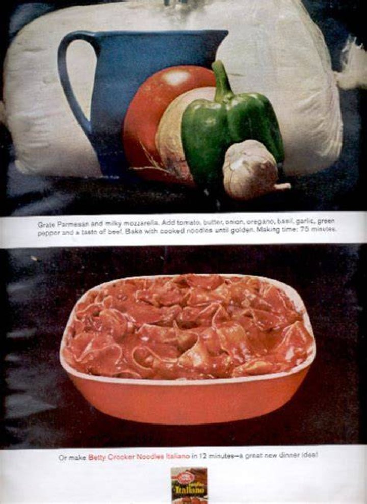 1964 Betty Crocker Noodles magazine ad (4214)