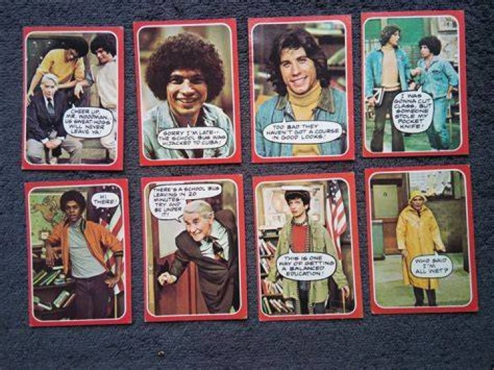 1976 Topps Back Kotter 7 Cheer Up, Mr. Woodman... NM Card