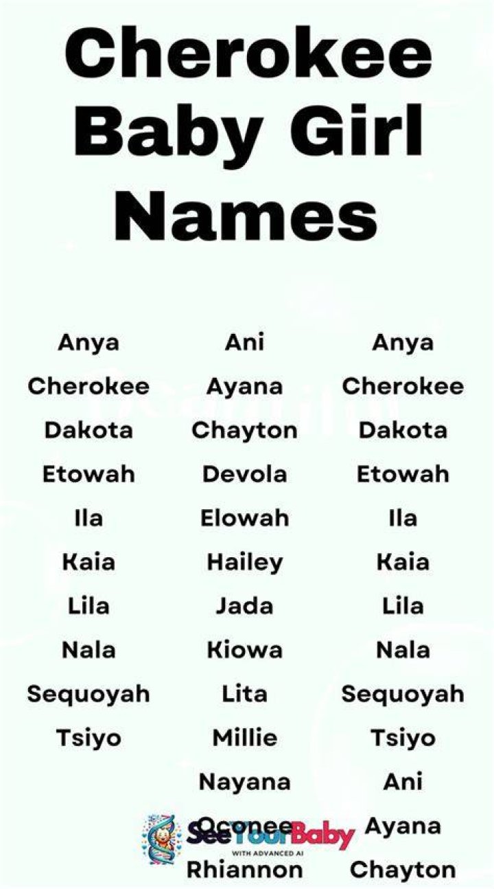 25 Cherokee Girl Names That Honor Heritage