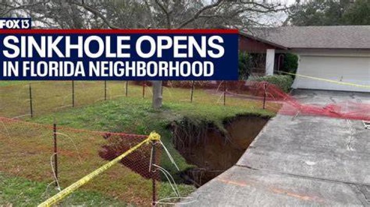 50 photos Sinkholes in Florida's history