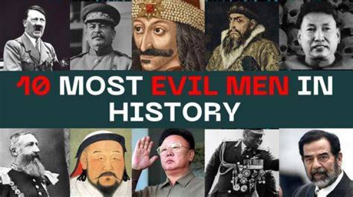 A List Of The Most Evil