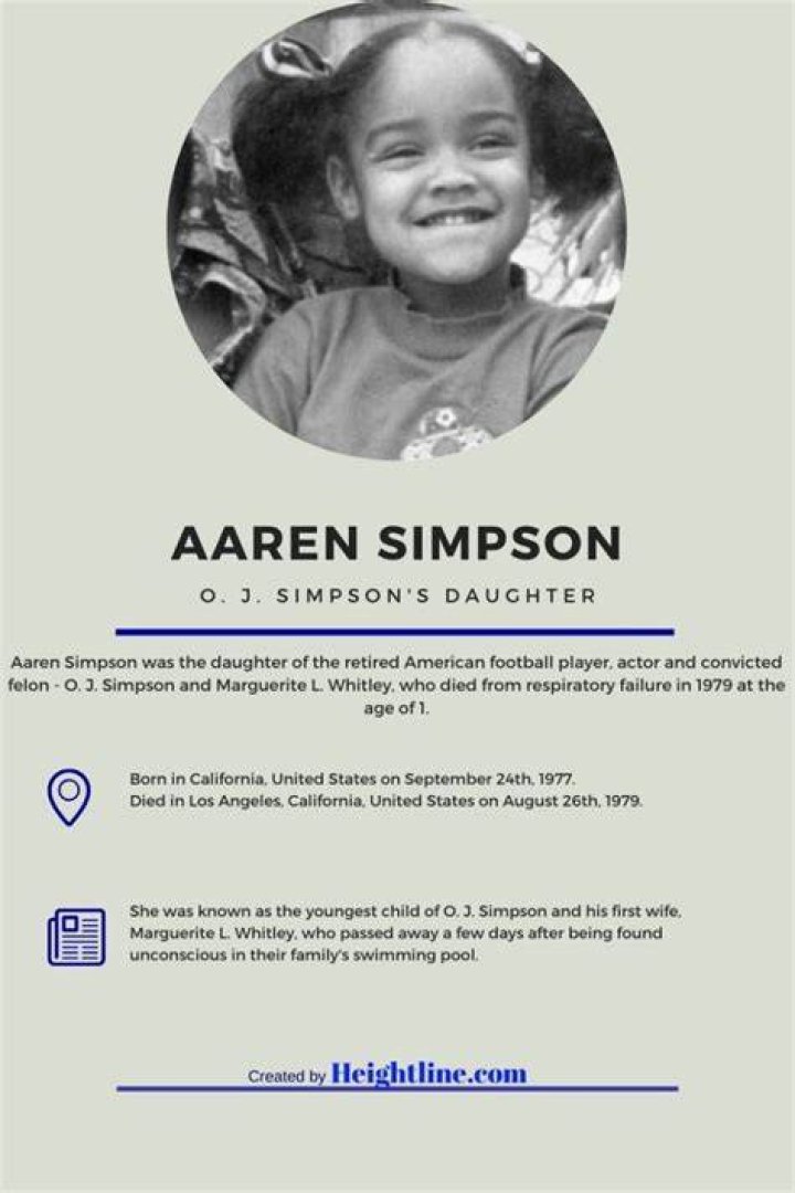 Aaren Simpson Bio Death OJ Simpson Daughter MySportDab