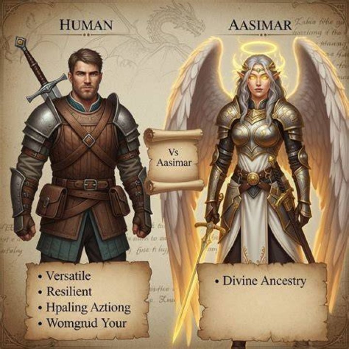 Aasimar Species in The Mortal Kingdoms World Anvil