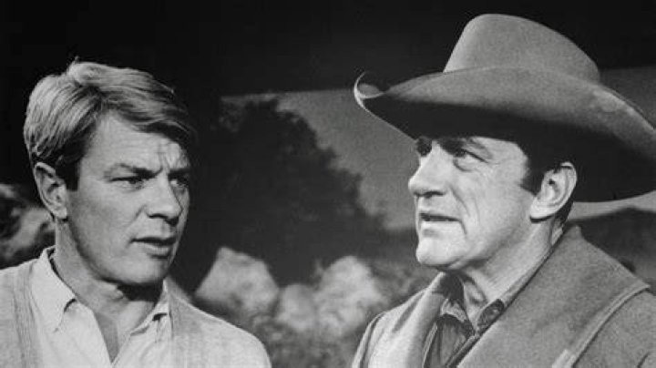 Actors James Arness and Peter Graves American Profile