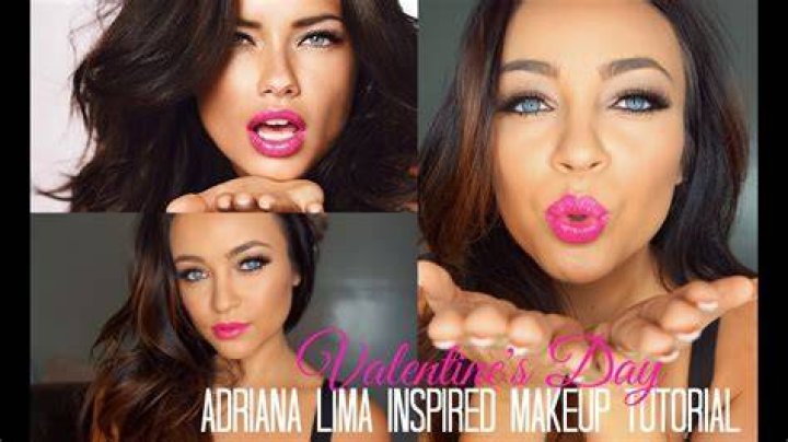 Adriana Lima Inspired Valentine's Day Makeup Tutorial ♡ YouTube