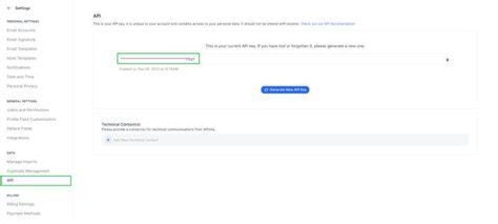 Affinity API