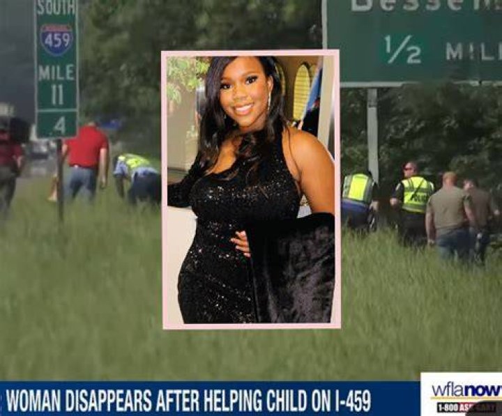 Alabama woman missing after helping child she saw walking on a highway
