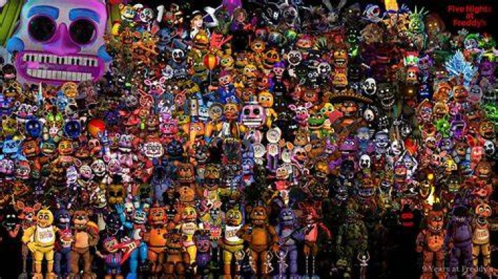 All FNAF characters r/fivenightsatfreddys