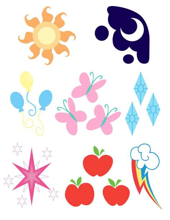 All of the Cutie Mark Crusaders Cutie Marks by HannaYouDo on DeviantArt