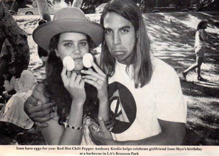 Anthony Kiedis and Ione Skye Anthony kiedis, Ione skye, Anthony