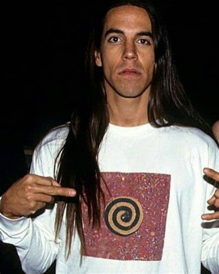 Anthony Kiedis Long Hair Young