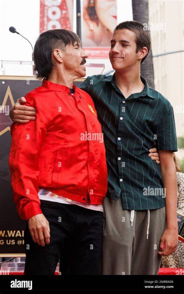 Anthony Kiedis Son 2022