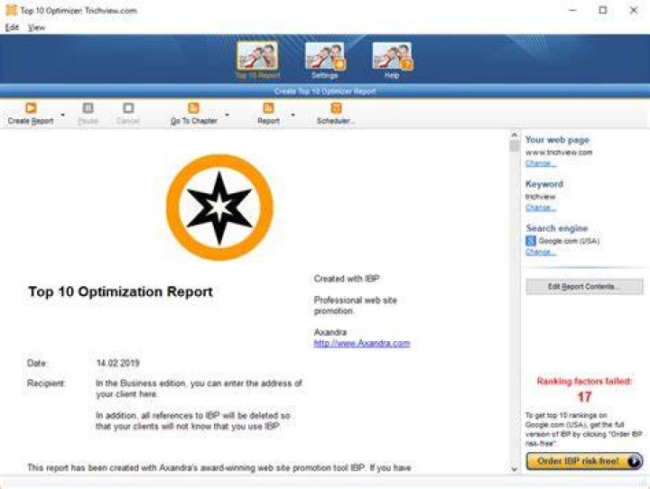 Applications with TRichView Business Promoter (IBP)