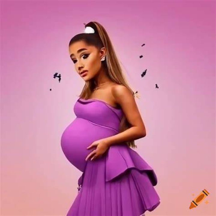 Ariana Grande Pregnant by ChrissyAIArt on DeviantArt