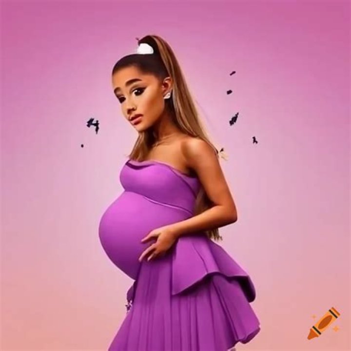 Ariana Grande Pregnant by GoLuckyEdwardsMorphs on DeviantArt