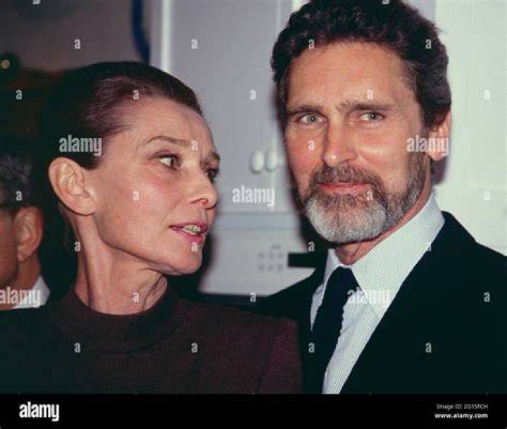 Audrey Hepburn and Robert Wolders Audrey hepburn, Audrey hepburn