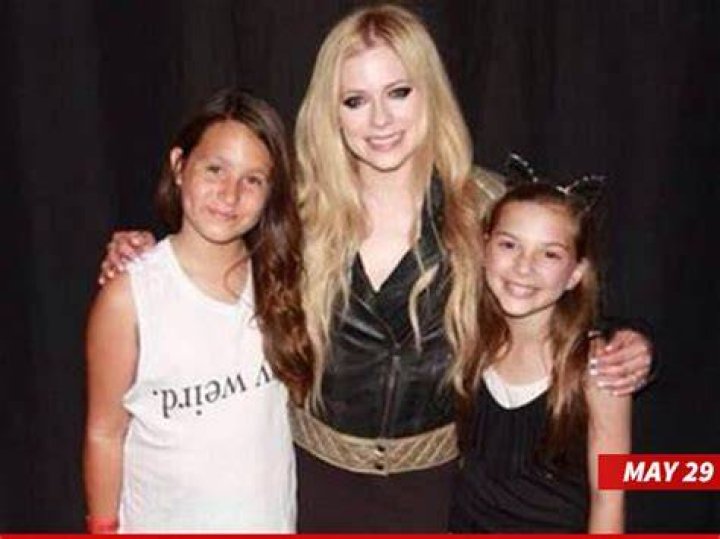 Avril Lavigne And Her Daughter