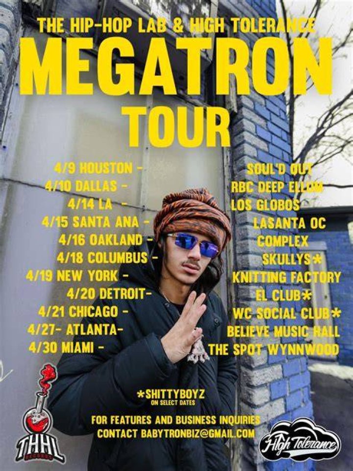 Babytron is hitting the road on his 'Megatron Tour' Our Generation Music