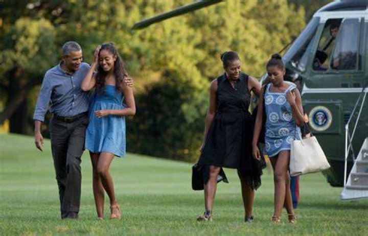 Barack Obama says daughters Malia, Sasha probably won't run for office