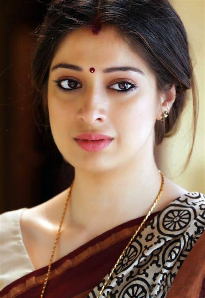 Beautiful Indian Actress Raai Laxmi In Black Transparent Saree hot
