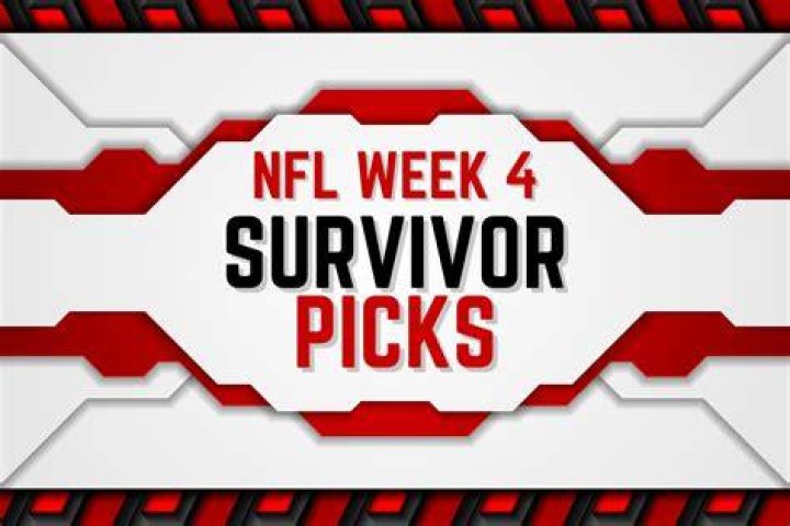Best NFL Week 4 Survivor Picks And Strategies