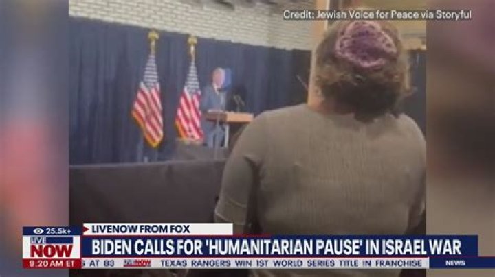 Biden is heckled by rabbi at Minneapolis fundraiser who demands