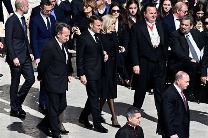 Brigitte Macron leads mourners at funeral of Jane Birkin as France's