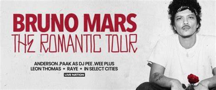 Bruno Mars Tickets Bruno Mars Tour Dates & Concerts 2024