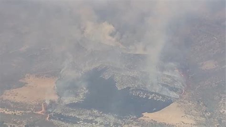 Brush fire grows to 450 acres on Owyhee County; zero percent contained