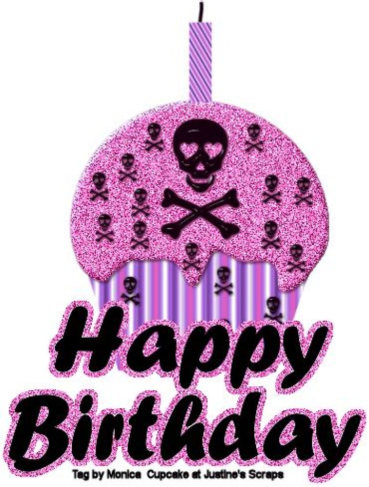 Buy Glitter Skull Happy Birthday Cake Topper for Cartoon Theme Jack and