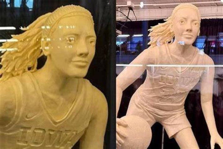 Caitlin Clark butter sculpture slated for Iowa State Fair