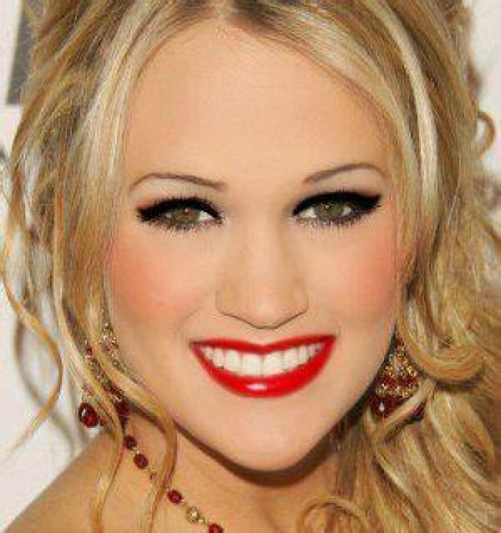 carrie underwood red lipstick Google Search Celebrity Faces