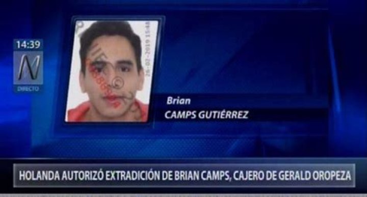 Caso Gerald Oropeza Brian Camps se declara perseguido pol&iacute;tico PERU
