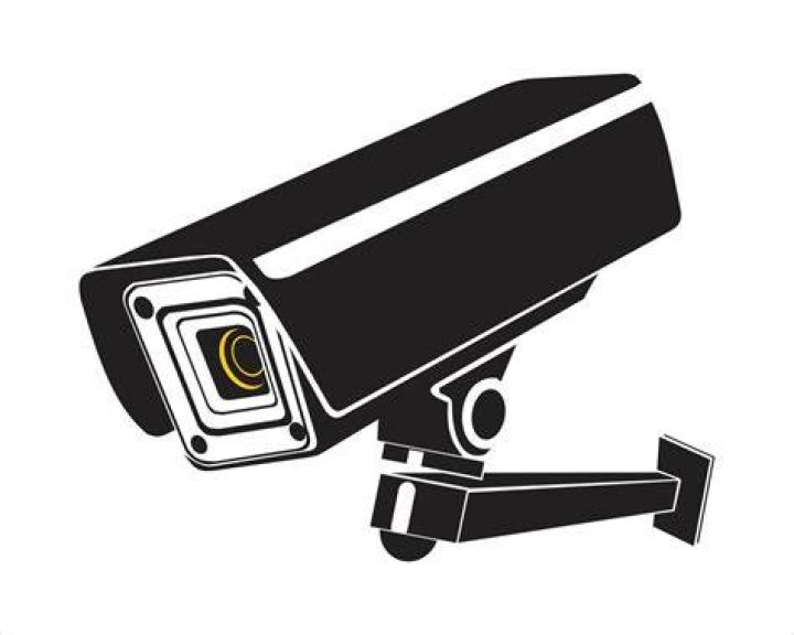 Cctv Security Camera Vector Art PNG, Cctv Camera Security, Cctv, Camera