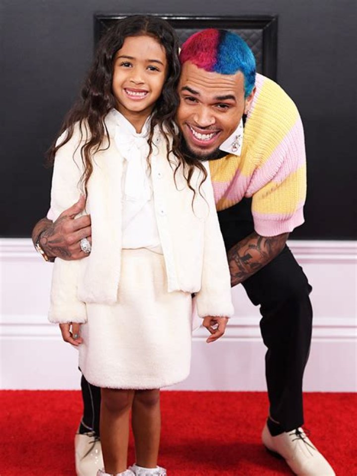 Chris Brown brings daughter Royalty, 5, to the Grammys 2020