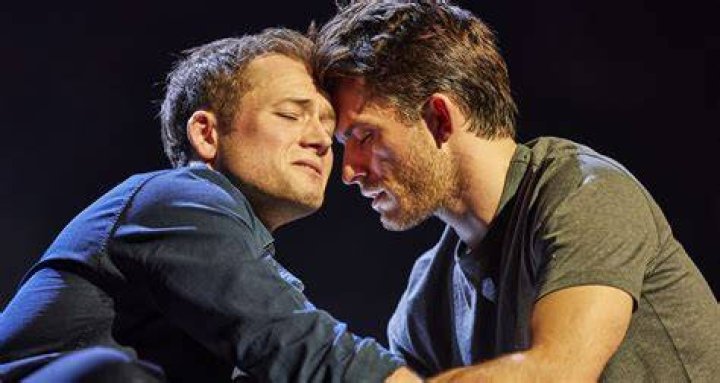 Cock First look at Jonathan Bailey and Joel HarperJackson onstage as