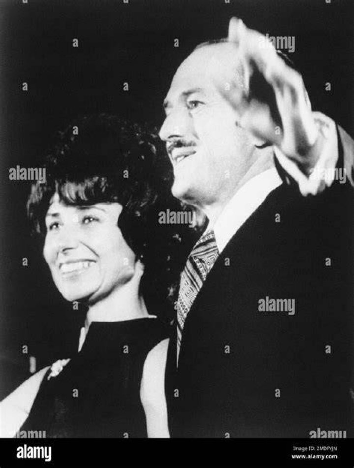 Congressman John Schmitz of California with his wife Mary, accept the