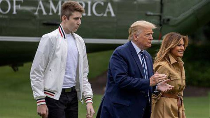 Coronavirus Trump says teenage son Barron &lsquo;isn&rsquo;t as happy as he could