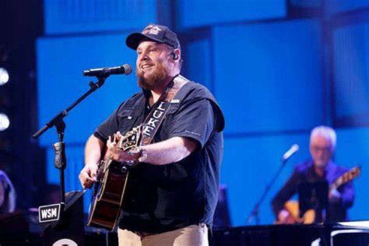 Country singer Luke Combs celebrates breakout year