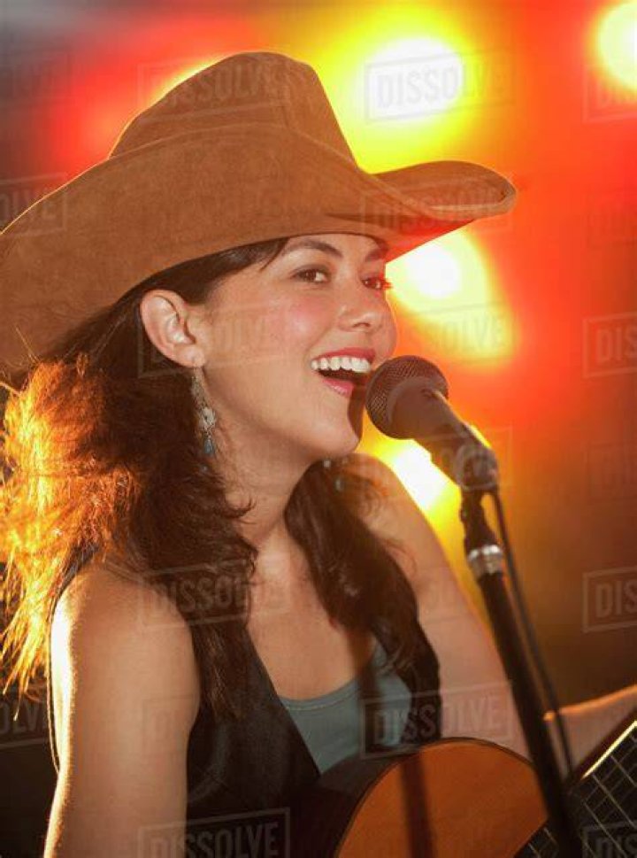Country singer Stock Photo Dissolve