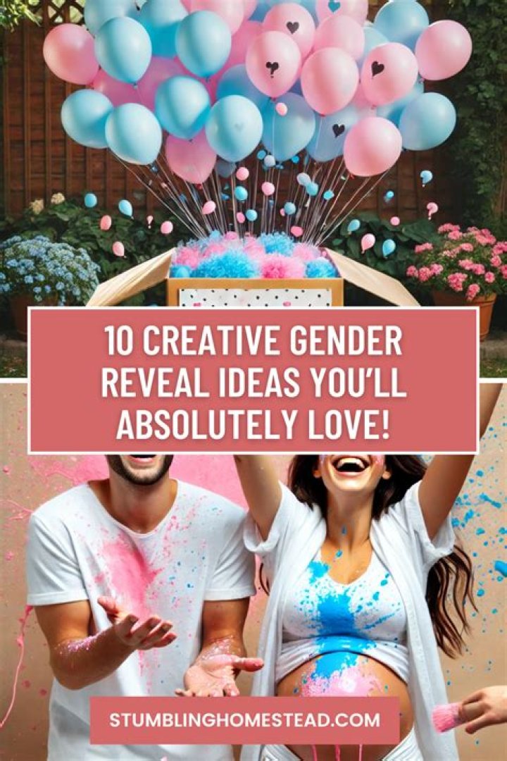 Creative Gender Reveal Ideas Hot Sex Picture