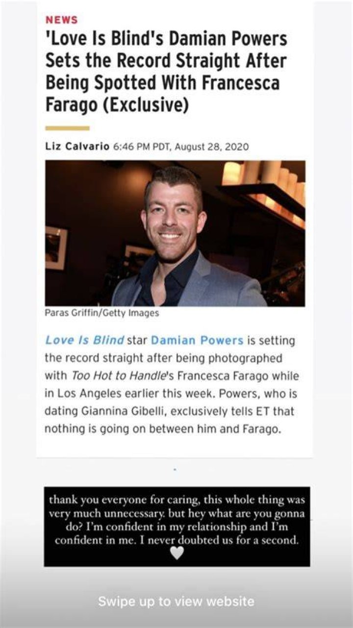 Damian Powers sets the record straight about his relationship with Too