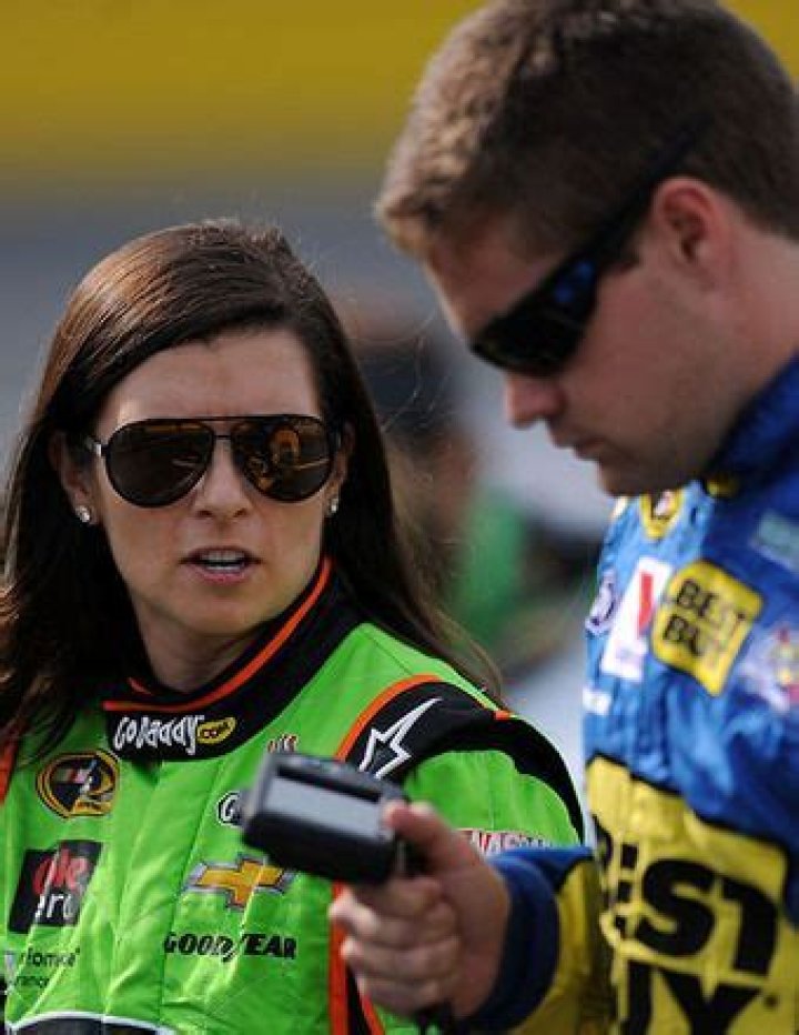 Danica Patrick wrecks her boyfriend and fellow driver's car during