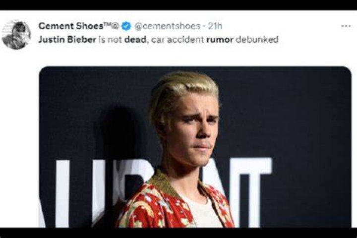 Debunked Did Justin Bieber die in a car crash? TheRecentTimes