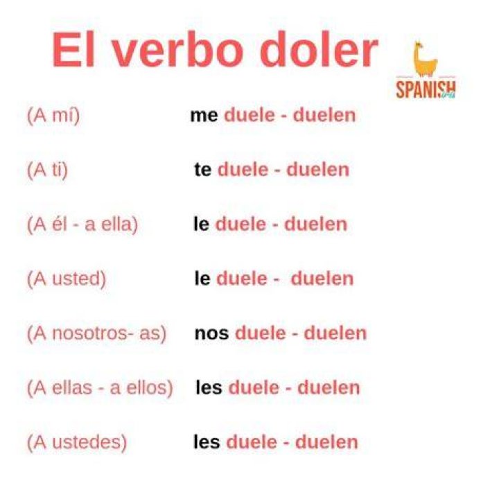 Doler Conjugation in Spanish, Translation, and Examples
