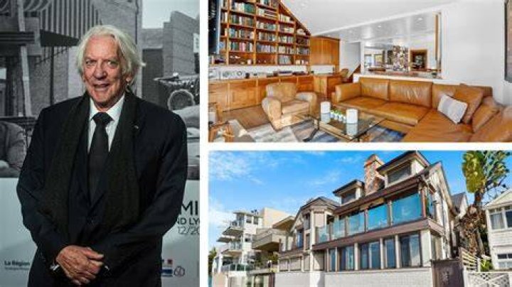 Donald Sutherland beach house in Santa Monica is for sale or