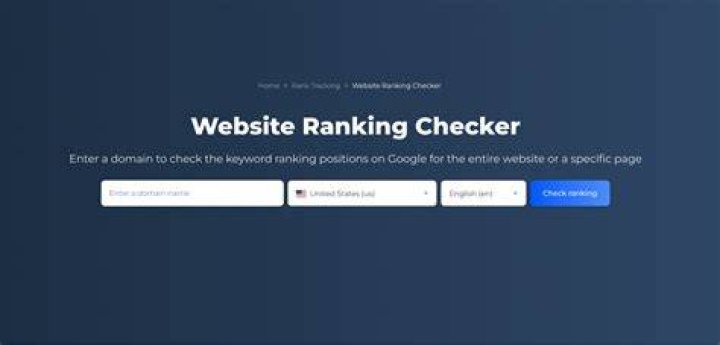 Download Website Ranking Checker